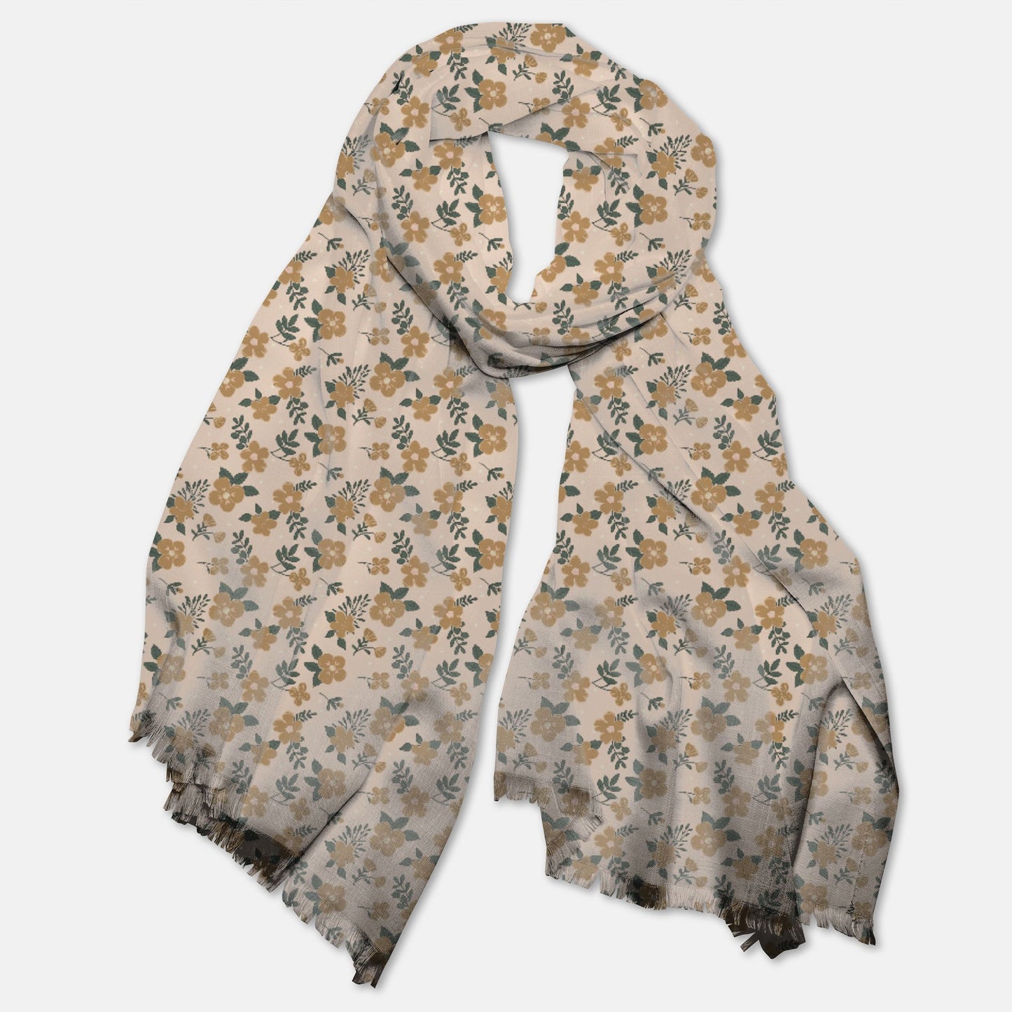 Pashmina Scarf - Fall Petit Flowers