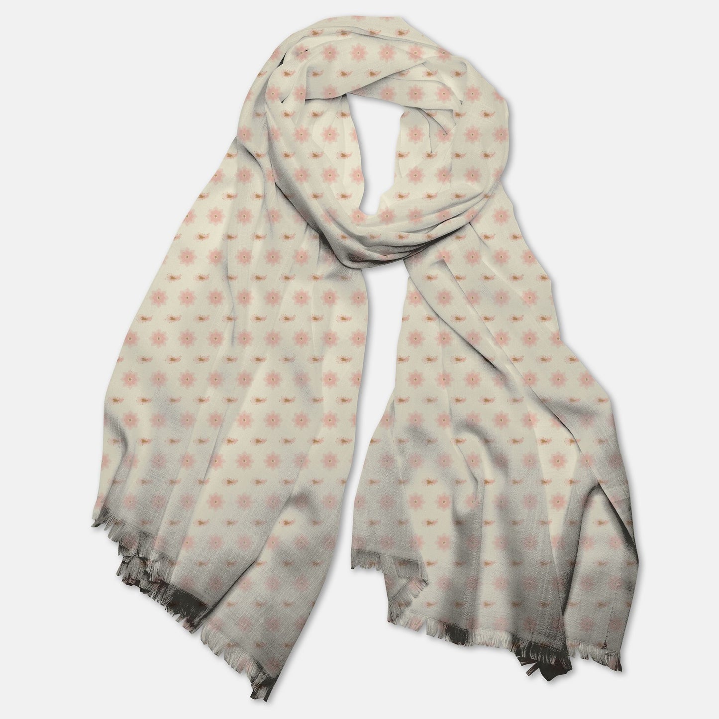 Paisley & Flower Pattern Pashmina Scarf